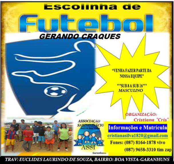 Vaquinha Online -Atleta - Foto de capa do Escolinha De Futebol Gerando Craques