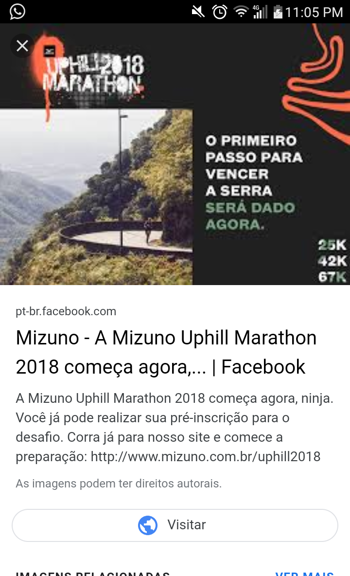Vaquinha Online - Atletas - Mizuno UpHill2018